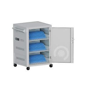 IBoard Charging Cart USB Type C Fast Public Wireless Two Point Lock Trolley