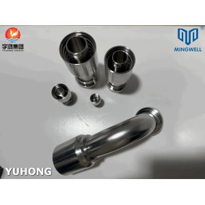 Stainless Steel Hose Coupling Grade 316L Hydraulic Forming