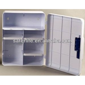 Empty Medical First Aid Box Of ABS Large Wall Mounted Storage Case