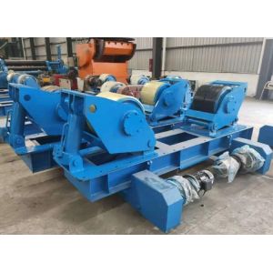 80 Tons Heavy Duty Conventionally Welded Rotating Tanks With Flip Rollers To Aid