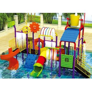 Durable Safe Residential Aqua Park Equipment / Children Water Playground