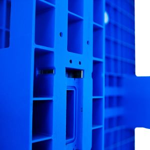 Single Faced Heavy Weight Plastic Pallet 1200x1000mm Customized OEM Solutions