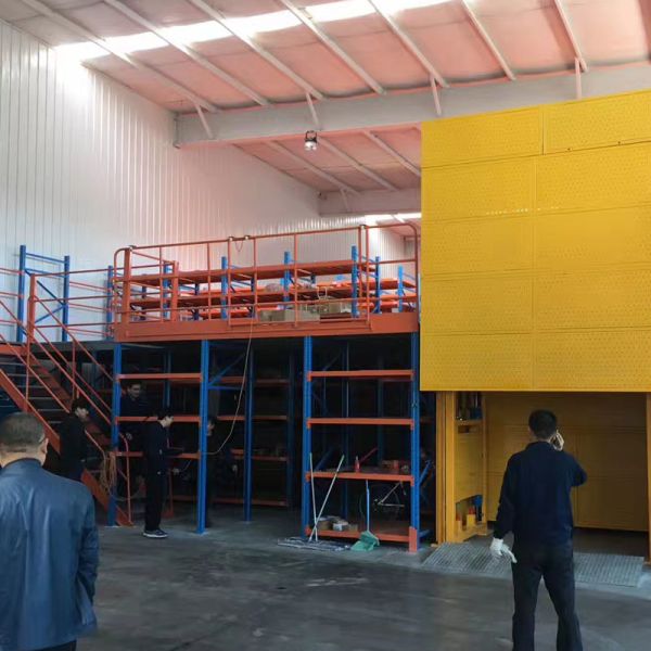 Multi Level Warehouse Steel Structure Platform Robust Construction Custom Dimensions