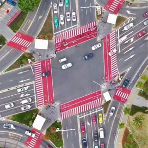 Wearproof Thermoplastic Striping Tape 60m Temporary Line Marking Tape