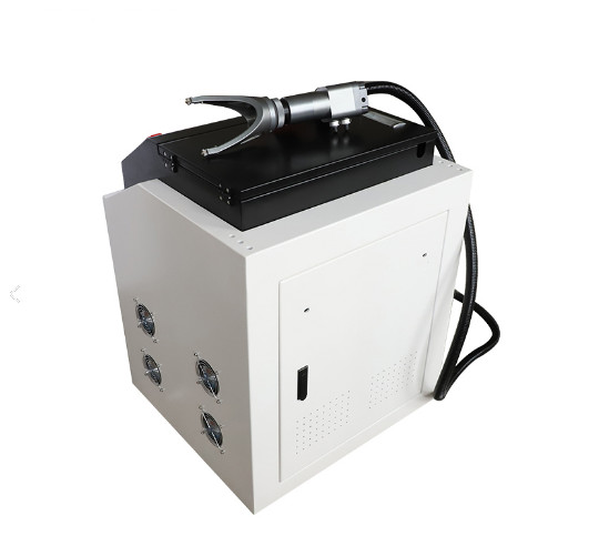 Quality High Surface Cleanliness 120W Laser Metal Cleaning Machine With Portable Laser Gun wholesale