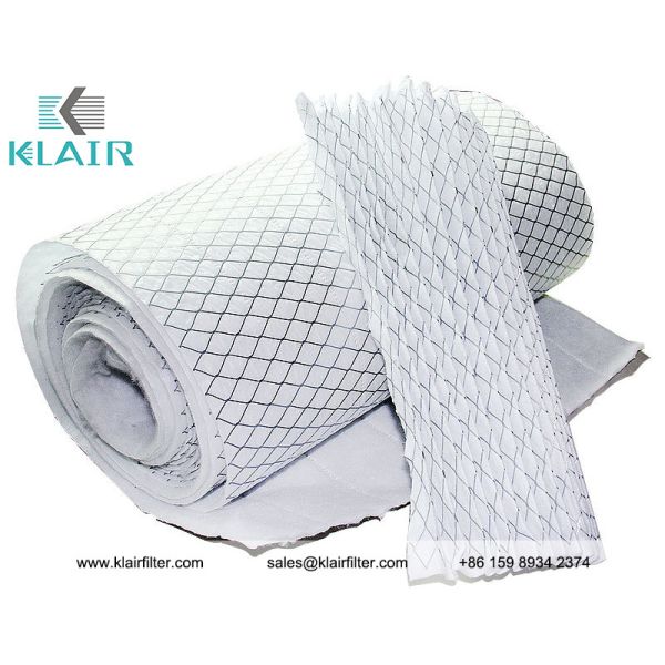 KLAIR M5 M6 F7 F8 F9 Pocket Filter Media Roll With Expanded Diamond Shape Mesh