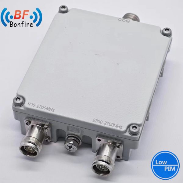 1920-2170 2300-2400MHz RF Cavity Triplexer Diplexer RF Combiner with 4310f