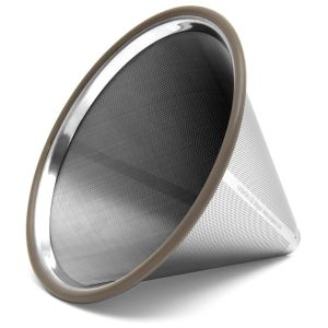 89mm Stainless Steel Mesh Coffee Filter CF03 Pour Over Portable