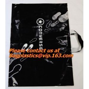 best selling biodegradable soft loop handle bag with EN13432 BPI OK compost Home