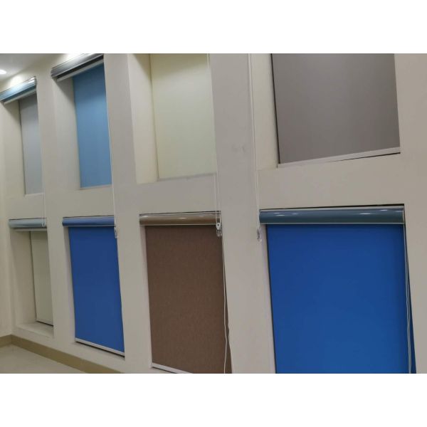 Dust Proof Roller Blinds Fabric , 300D Spring Loaded Roller Blinds Bunnings