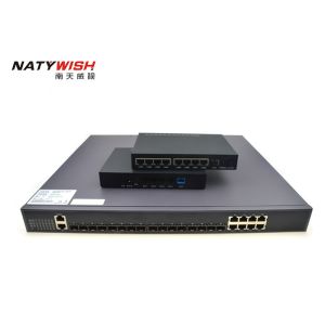 High Density 10G 8 Port GPON OLT With 8 * 1.25 G SFP Slots Less Power Consumptio