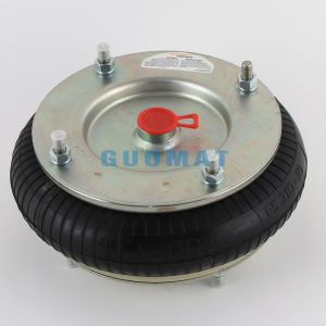 China FS 210-10 DS G 1/2 Contitech Air Bag Black Convoluted Industrial Air Spring on sale