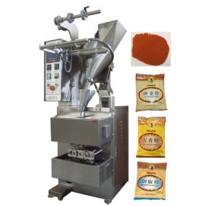 China 10 - 200g 3 or 4 Side Pillow Bag Sealing Sachet Packing Machine For Hot Peper / Chilli Powder on sale