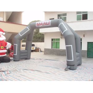 Inflatable Arch With Logo Printing / Air Continuous Inflatable Archway