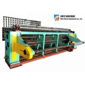 Straight Reverse Twist 4.5T Hexagonal Wire Mesh Machine
