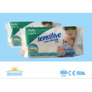 China Sentitive Merry quality  Sterile alcohol free Clearing Disposable Wet Wipes with Johnson smell on sale