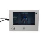 Motion sensor video player. Video LCD module activated by an motion sensor or