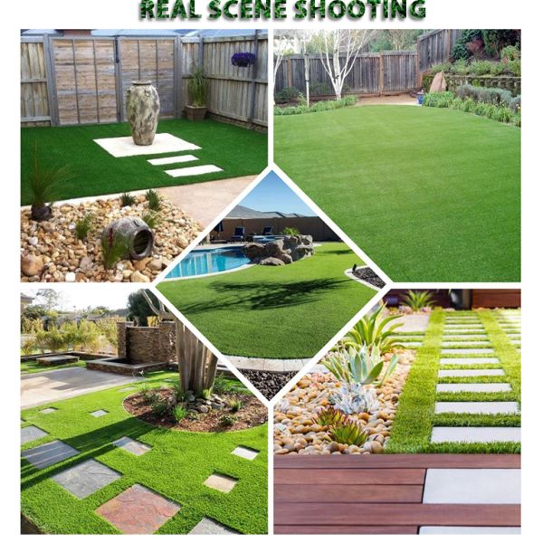 Wholesale synthetique cesped garden carpet grass with 40mm pile height