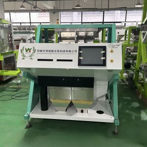 Professional 2 Chute AI Learning Hazelnut Pistachio Nut Color Sorter Machine