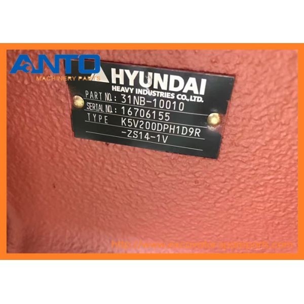 Quality 31NB-10010 K5V200DPH1D9R-2S14-1V Main Excavator Hydraulic Pump For R455-7 wholesale