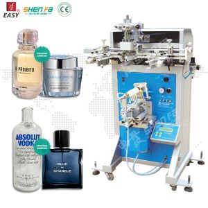 Semi-Automatic Screen Printer for Bottles Cups Glass 220V SF-400