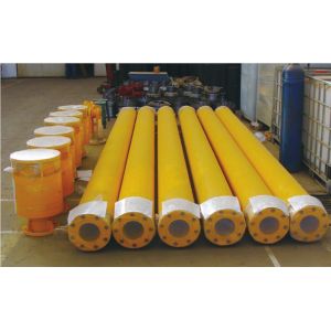 1.2m3 Electric Bottom Feed Vibroflot 300kN 6 Bar Ground Improvement Equipment