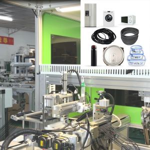 State - Of - The - Art O Ring Assembling Equipment Automatic Silicone Cutting