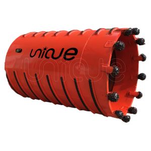 Unique 700mm Dia 1200mm Length Coring Bucket With Bullet Teeth