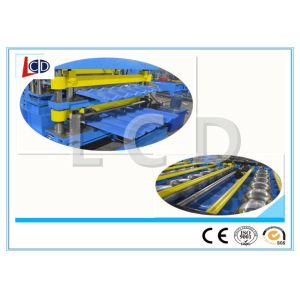 Cheap Double Layer Cold Roll Forming Machine , Automatic Roll Forming Machine Roof Use for sale