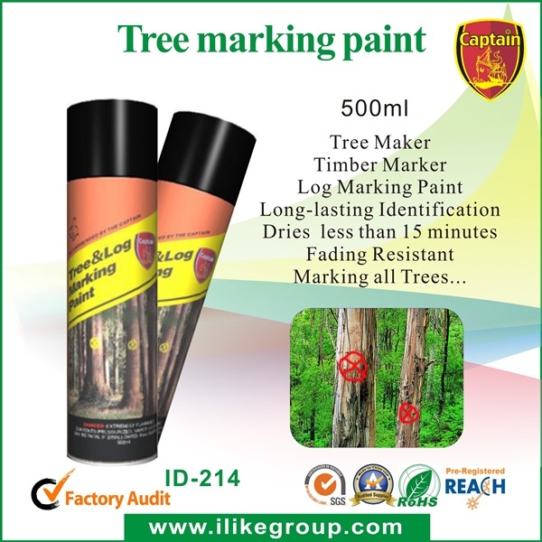 Custom Tree spray marking paint For Wood , Fast Drying And High Spray Rate