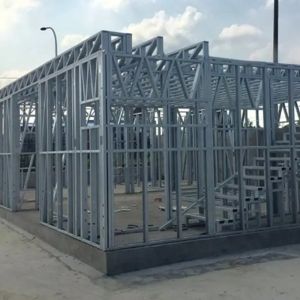 Cheap Wind Proof Prefabricated Steel Building Seismic Resistance Prefab Modular House for sale