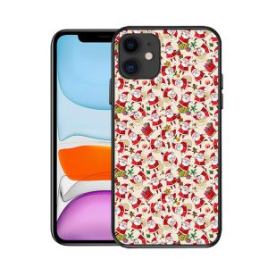 Merry Chrismas Design Iphone XR Shockproof Case Fully Wrapped Photo Print