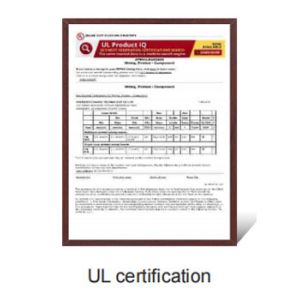 TONGZHAN INDUSTRIAL LIMITED Certifications