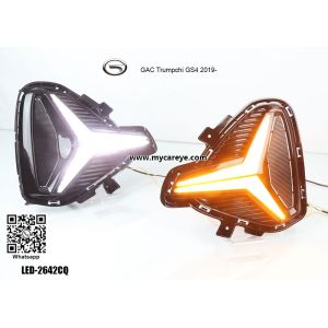 GAC Trumpchi GS4 Car LED DRL daytime lights driving daylight factory