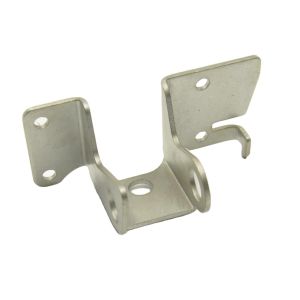 Customized Q345B Welding Galvanized Stamping Elevator Brackets with 90 Degree