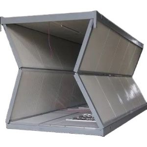 Modular Fold Up House Sandwich Panel Fireproof Foldable Expanding Cabin