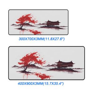 800*300*2mm Custom Logo Printed Waterproof Rubber Mouse Pad for Professional