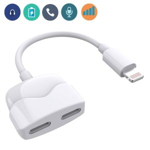Cheap Apple Lightning To 3.5 Mm Headphone Jack Adapter TPE ABS PC Material Durable for sale