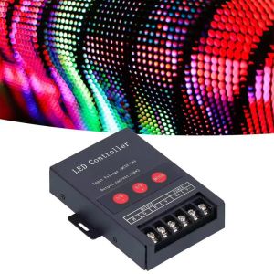 Iron Shell 30a Led Rgb Controller With 4 Pin Ports And 4 Key Rf Remote Control