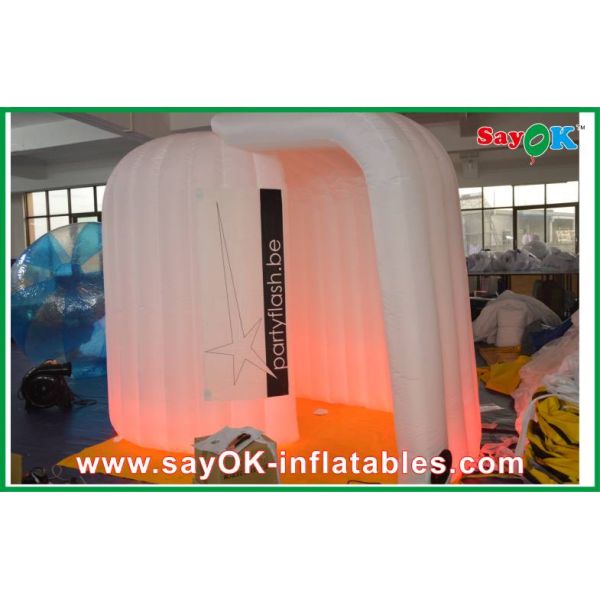 Kids Photo Booth CE / UL Blower Inflatable Photo Booth With Printing 3M X 2M X 2.3M