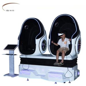 Dreamland 9d virtual reality simulator 360 double vr egg chair arcade vr pods