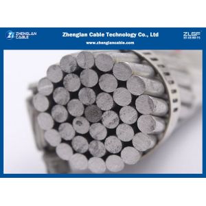 ACSR Overhead Bare Conductor Wire , ACSR Conductor IEC 61089 Standard Steel: 2