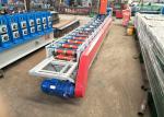 Glazed Tile Ridge Cap Roll Forming Machine With 8 - 12m / Min Forming Speed