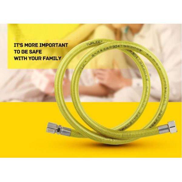 Quality Anti Explosion 304 Stainless Gas Pipe DN13 safety connecting wholesale