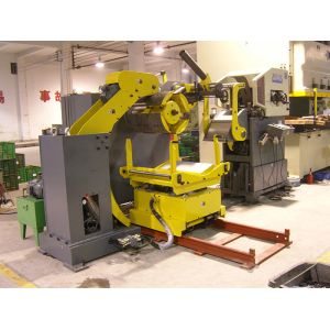 Material Roller Shutter Spring Steel Coil Uncoiler Machine Stamping Automation