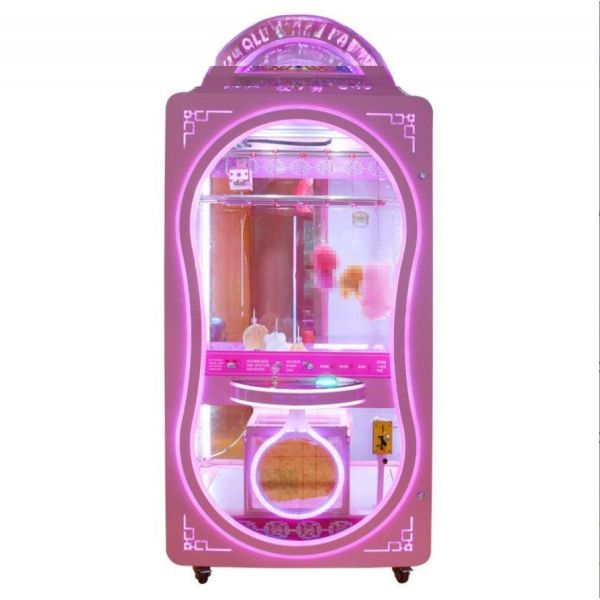 Quality Commercial Transparent Glass Gift Prize Claw Stuffed Toys Crane Arcade Machine For Mall wholesale