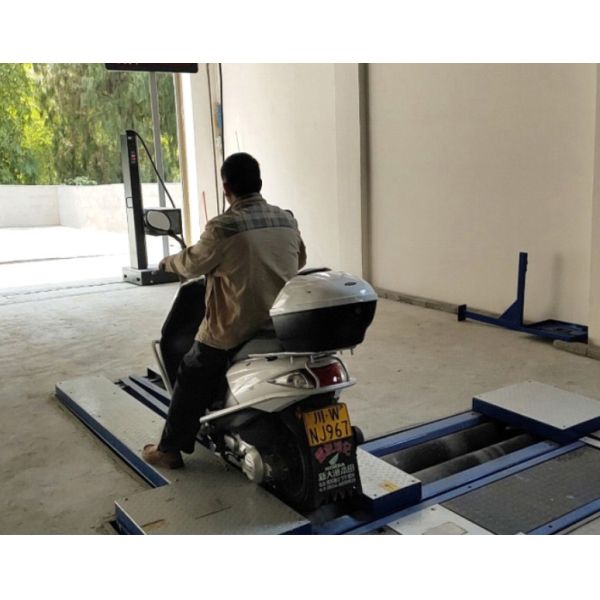 AA4C Mobile Motorcycle And EV Cars Test Lines Vehicle Test Lane Vehicle Inspection Equipment