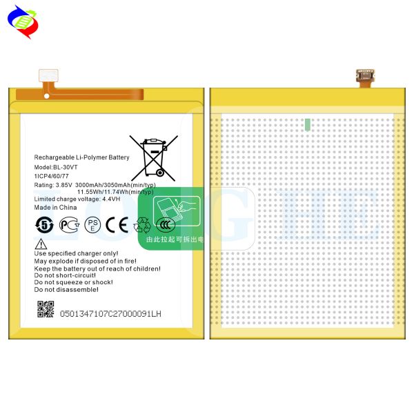 High Capacity BL-30VT Battery for Tecno Camon 11 Pro Original Stock 3050mAh 4.4V