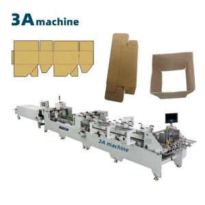 Max Size 2 118cm Dual- Lock Bottom Sides Gluing Machine for Cardboard/Corrugated