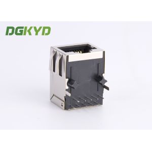 1000BASE Ethernet Cable Cat6 RJ45 connector Modular Jack with PBT Black Housing